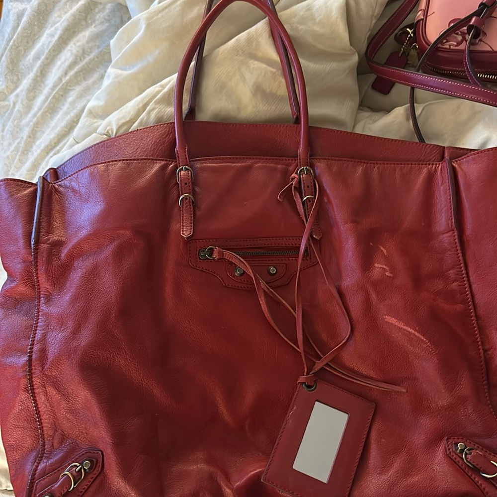 COPY - Red balenciaga  handbag  vintage 💯 authentic